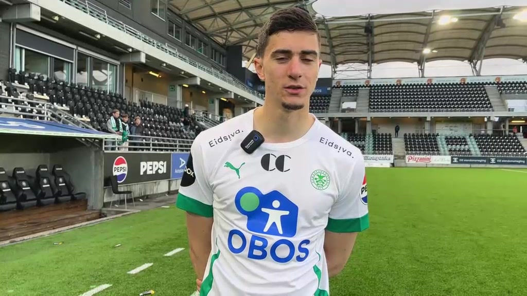 Luc Mares etter Molde-kampen